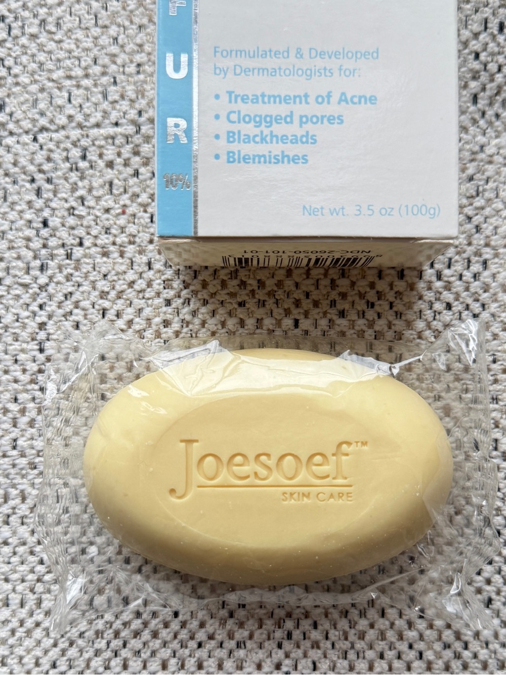 Joesoef Sulfur Soap for Acne for Oily to Normal Skin